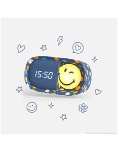 Réveil DREAMY CLOCK BLUE SMILEY - mobility on board
