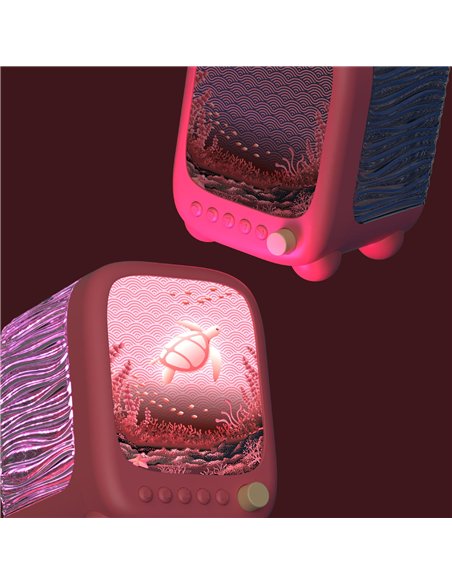 WAVY LIGHT - CORAL– Une Vague de Lumière et de Relaxation - mobility on board
