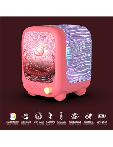 WAVY LIGHT - CORAL– Une Vague de Lumière et de Relaxation - mobility on board