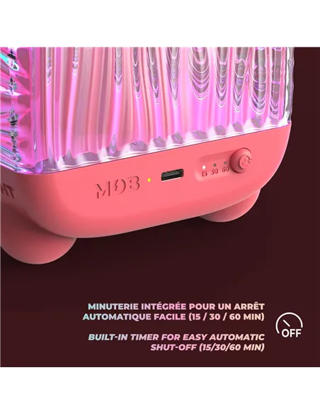 WAVY LIGHT - CORAL– Une Vague de Lumière et de Relaxation - mobility on board