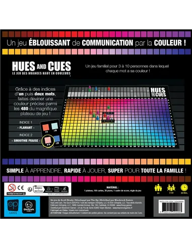 HUES AND CUES - le jeu des nuances haut en couleurs