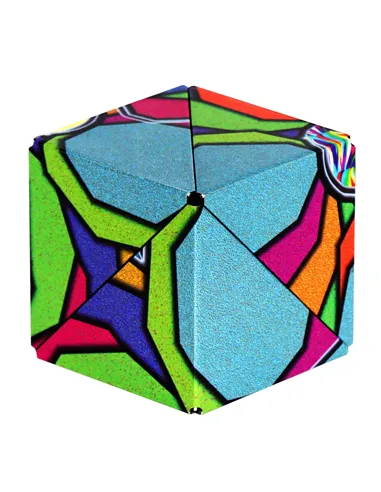 Shashibo KALEIDO - Cube magnétique transformable - Fun In Motion Toys - 8 ans +