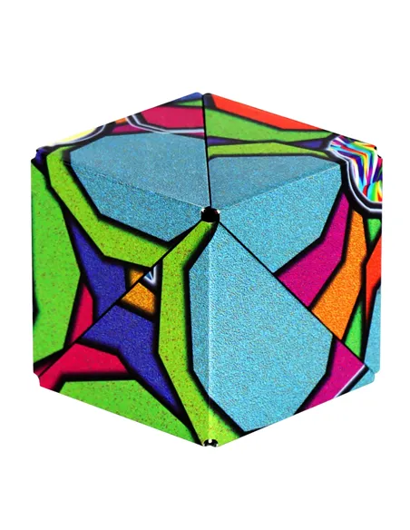 Shashibo KALEIDO - Cube magnétique transformable - Fun In Motion Toys - 8 ans +