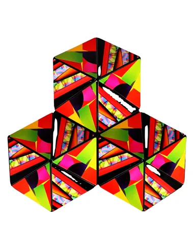 Shashibo KALEIDO - Cube magnétique transformable - Fun In Motion Toys - 8 ans +