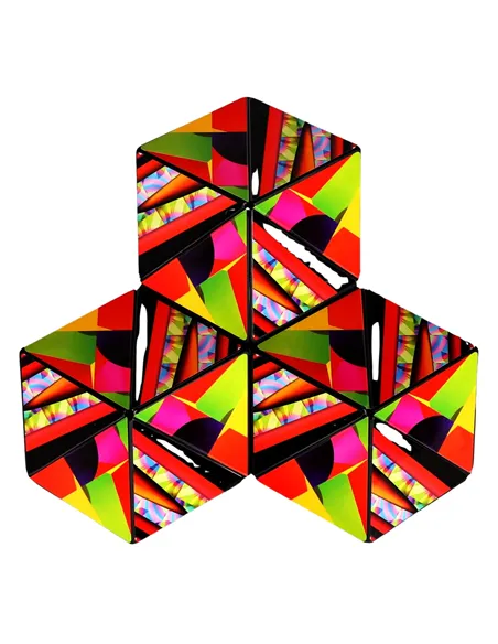 Shashibo KALEIDO - Cube magnétique transformable - Fun In Motion Toys - 8 ans +