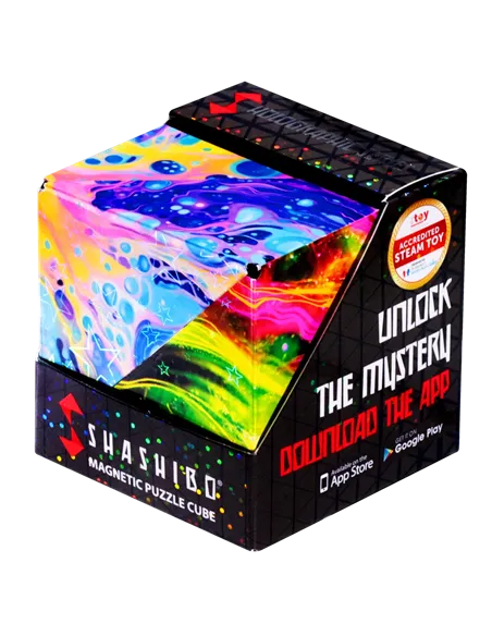 Shashibo COSMOS - Cube magnétique transformable - Fun In Motion Toys - 8 ans +