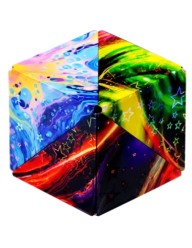 Shashibo COSMOS - Cube magnétique transformable - Fun In Motion Toys - 8 ans +