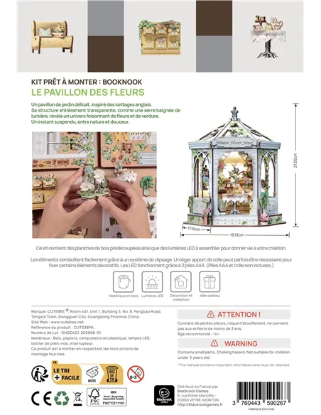 BOOKNOOK - LE PAVILLON DES FLEURS