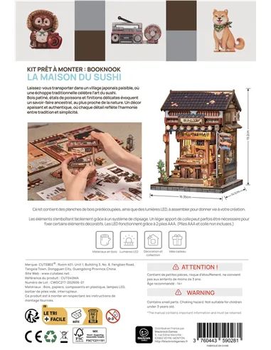BOOKNOOK - LA MAISON DU SUSHI