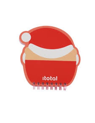 Bloc-notes XMAS père noël - Itotal