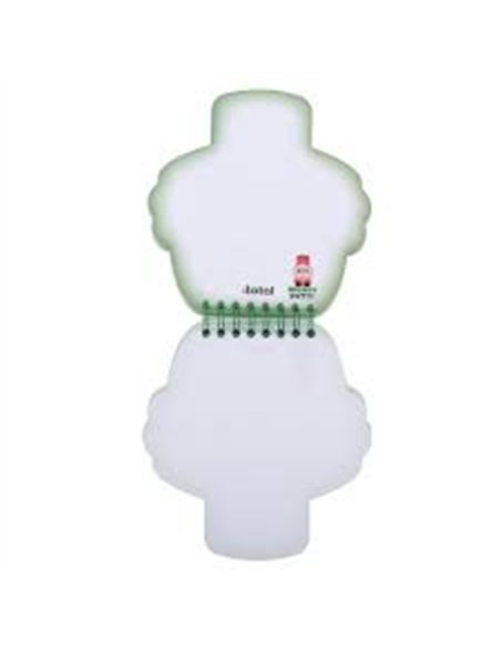 Bloc-notes XMAS casse noisette - itotal