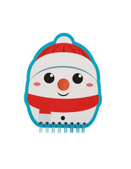 Bloc-notes XMAS bonhomme de neige - itotal