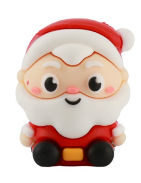 Gomme 3D XMAS père noël - itotal