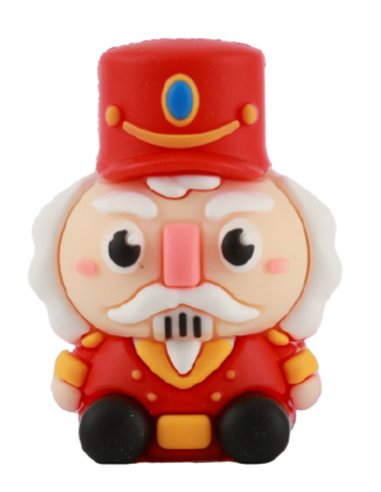 Gomme 3D XMAS casse noisette - itotal