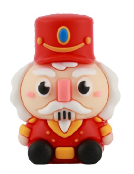 Gomme 3D XMAS casse noisette - itotal