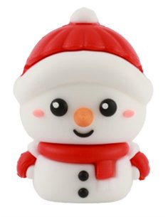 Gomme 3D XMAS bonhomme de neige - itotal