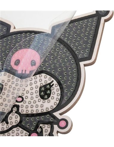 CRYSTAL ART Figurine à diamanter Kuromi