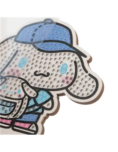 CRYSTAL ART Figurine à diamanter Cinnamoroll