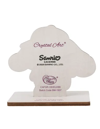 CRYSTAL ART Figurine à diamanter Cinnamoroll