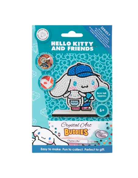 CRYSTAL ART Figurine à diamanter Cinnamoroll