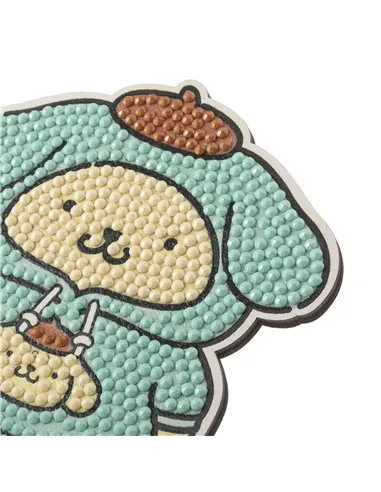 CRYSTAL ART Figurine à diamanter Pompompurin