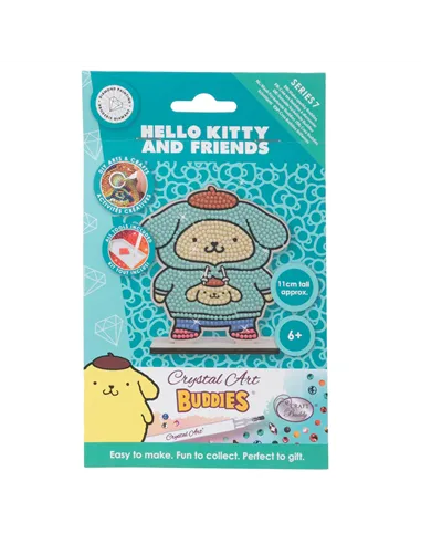 CRYSTAL ART Figurine à diamanter Pompompurin