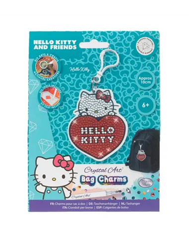 CRYSTAL ART Charms à diamanter - Hello Kitty