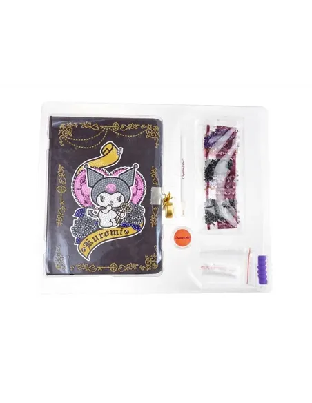 CRYSTAL ART Journal intime à diamanter Kuromi
