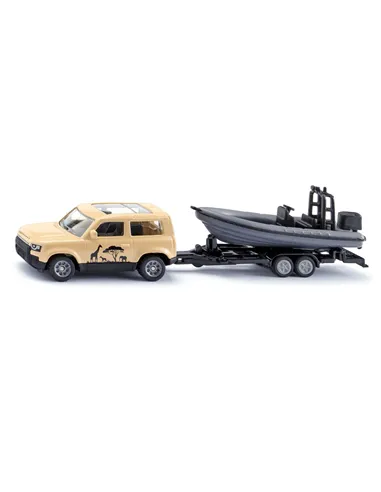 siku Land Rover Defender « Safari » avec bateau