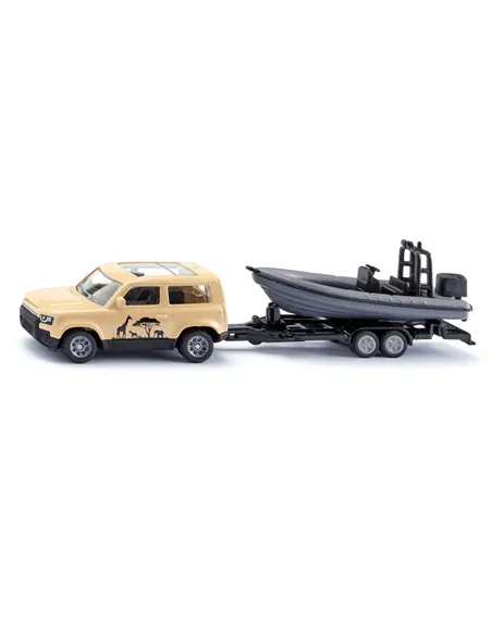siku Land Rover Defender « Safari » avec bateau