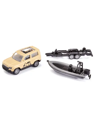 siku Land Rover Defender « Safari » avec bateau