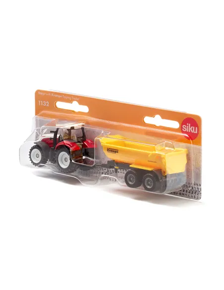 siku Steyr avec benne basculante Krampe