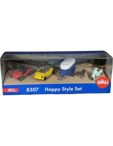 Siku set happy Style cheval
