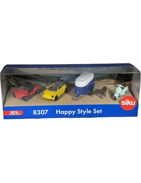 Siku set happy Style cheval