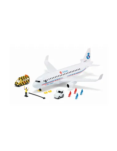 Siku Avion de Ligne avec accessoires