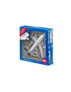 Siku Avion de Ligne avec accessoires 2
