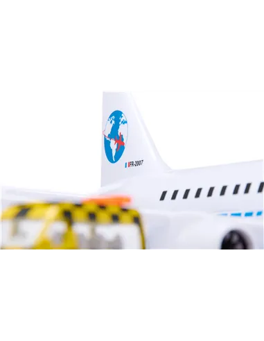 Siku Avion de Ligne avec accessoires