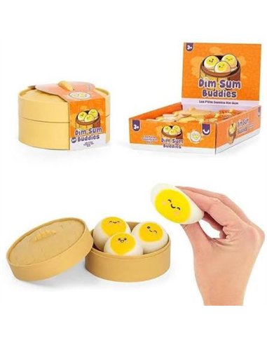 Jouet antistress squishy dim sum - Jono Toys - Fidget toy - 3 ans +