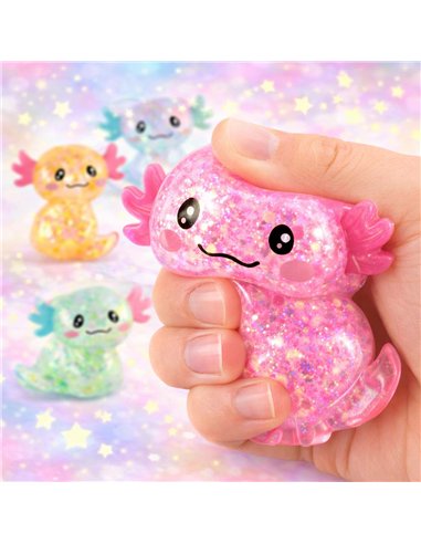 Antistress axoloth Glitter Unicorn 9 cm