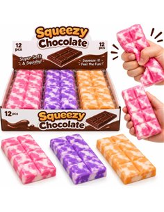 Antistress Squishy Tablette De Chocolat