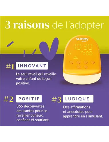 Sunny - réveil enfant