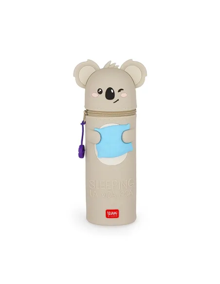 Trousse 2 en 1 en Silicone Koala « Sleeping la Vida Loca » - Kawaii - Legami