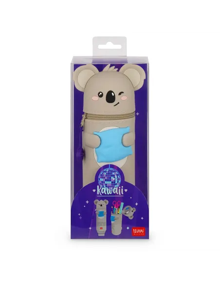 Trousse 2 en 1 en Silicone Koala « Sleeping la Vida Loca » - Kawaii - Legami