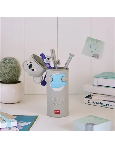Stylo Gel avec Animal Décoratif Koala «Sleeping la Vida Loca» - Lovely Friends - legami