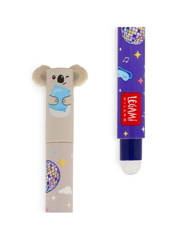 Stylo à Encre Gel Effaçable Koala « Sleeping la Vida Loca » - Erasable Pen - legami