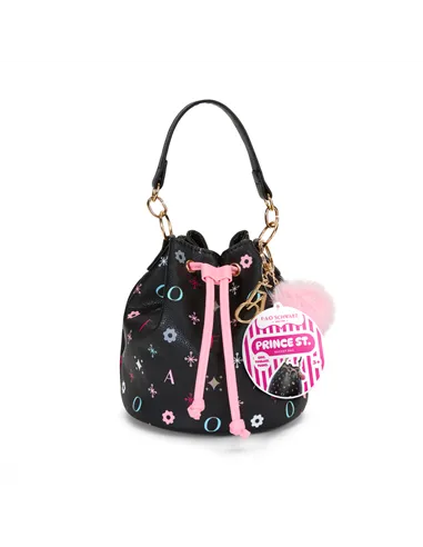 Sac à main glamour seau noir - FAO Schwarz