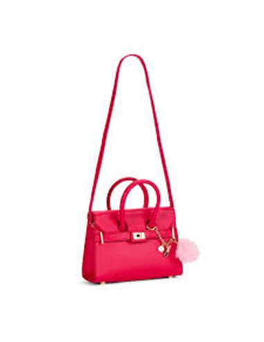 Sac à main glamour Hudson fuschia - FAO Schwarz