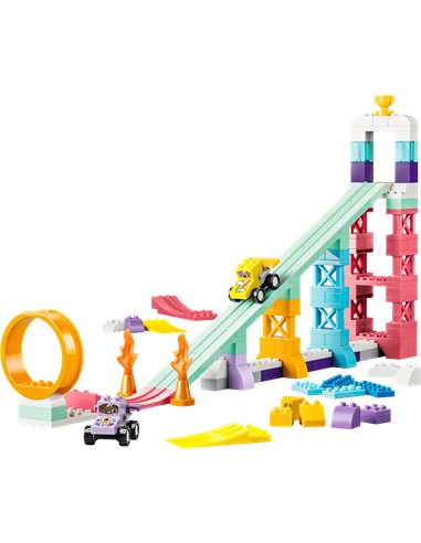 LEGO DUPLO 10478 Rampes créatives 3-en-1 avec véhicules