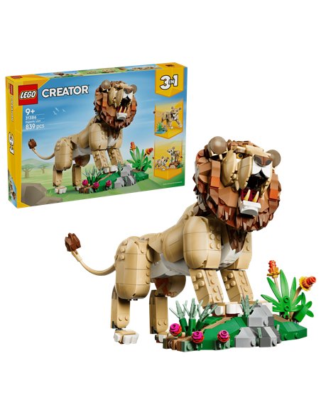 LEGO CREATOR 31386 Animaux sauvages : le lion