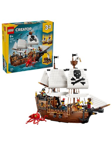 LEGO CREATOR 31387 Bateau pirate mythique